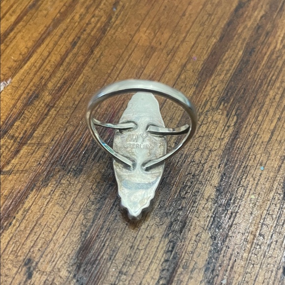 Colorful Geometric Inlay Ring - Picture 3 of 4